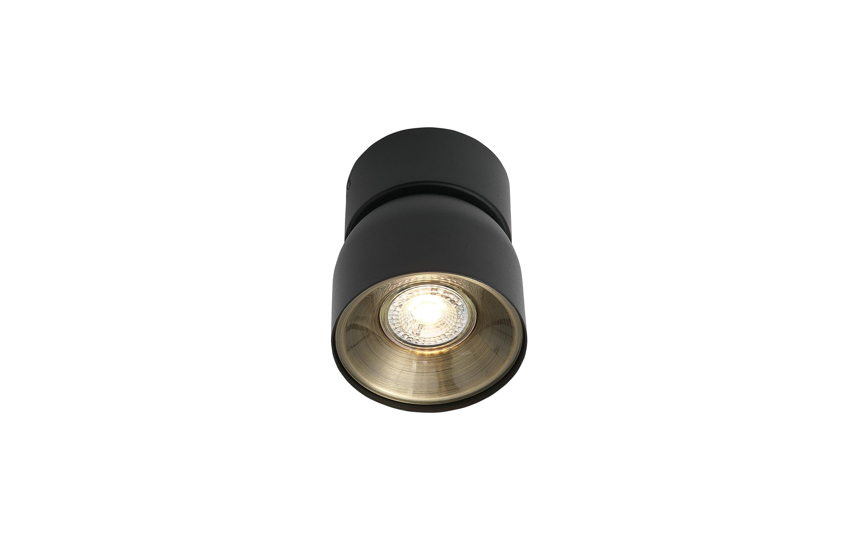 Nordlux Spotlight Pitcher 50W, GU10, IP20, Schwarz