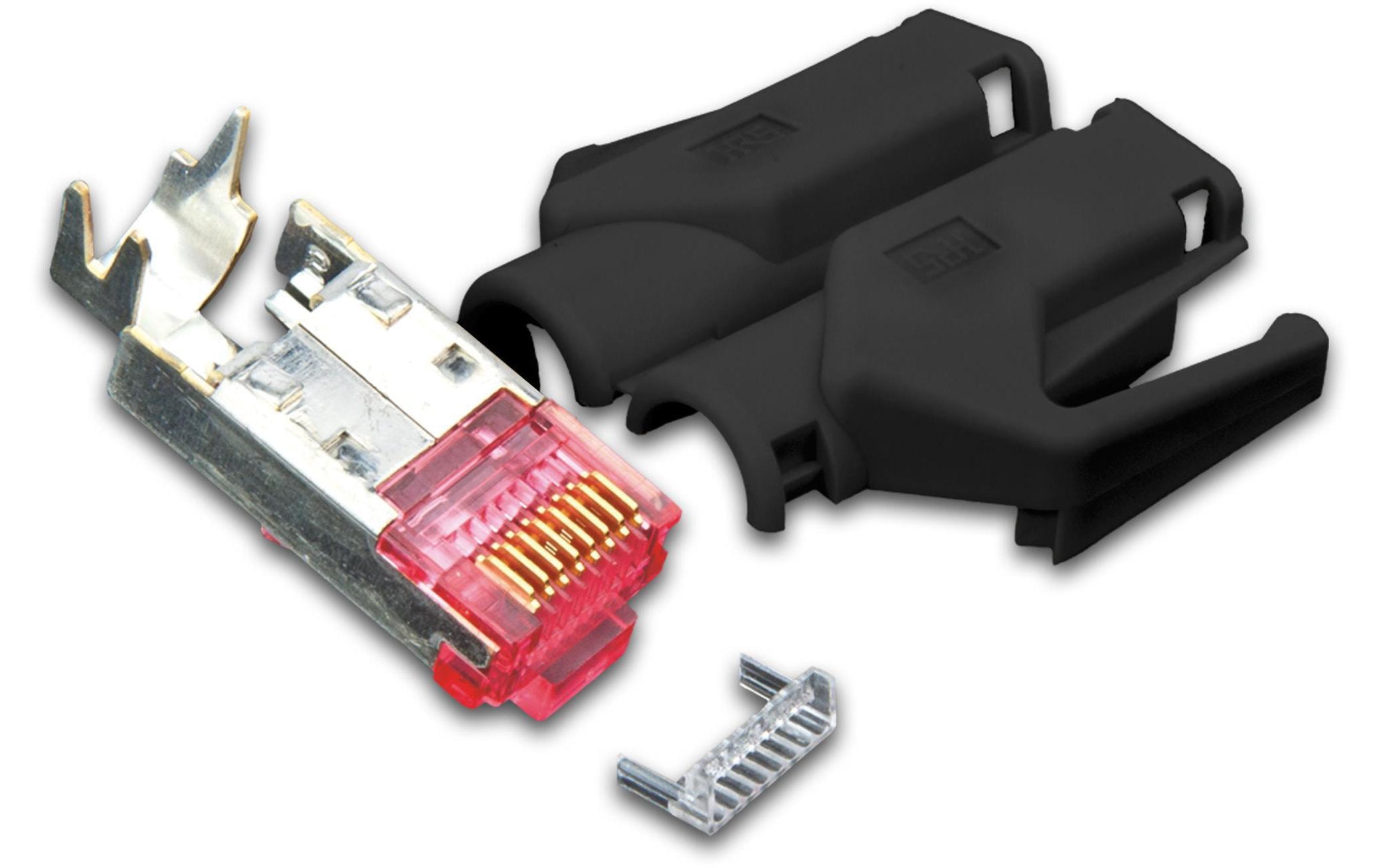 Wirewin Stecker RJ45 Hirose TM21 50 Stück, Schwarz Wirewin Stecker RJ45 Hirose TM21 50 Stück, Schwarz