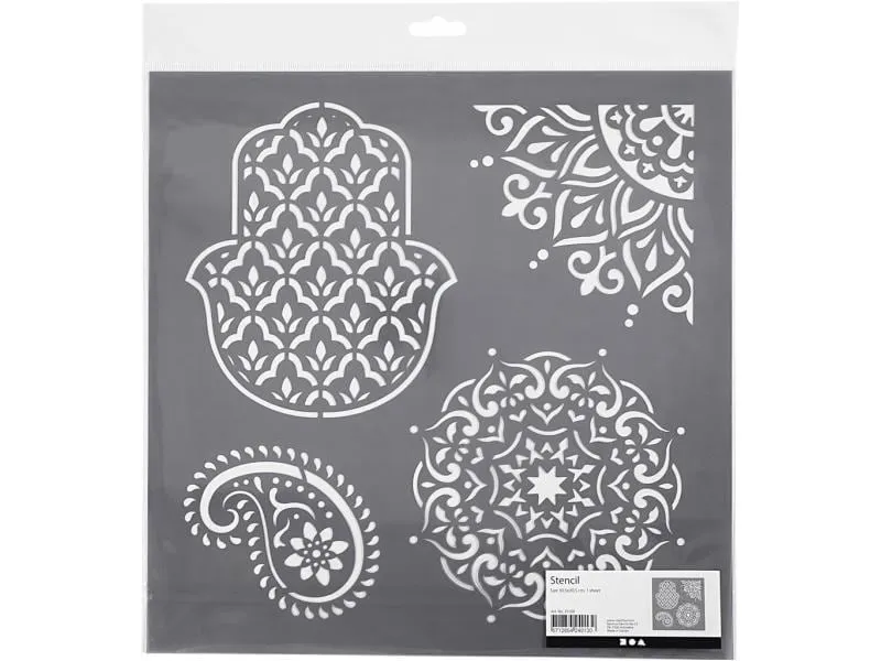 Creativ Company Schablone 30.5 x 30.5 cm Ethno
