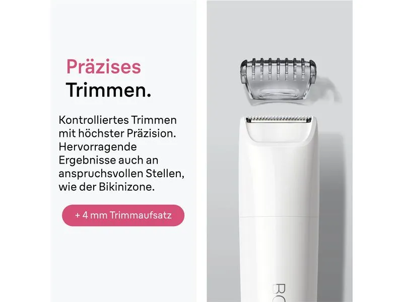 Braun Body Mini Trimmer BS1000 Weiss Braun Body Mini Trimmer BS1000 Weiss