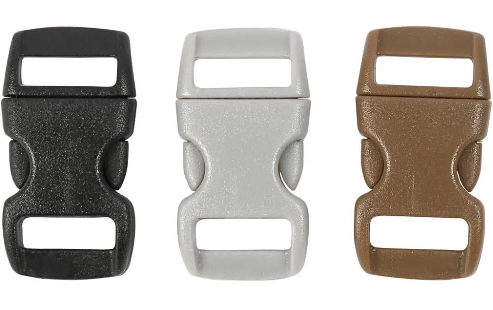 Creativ Company Klickverschluss 29 mm x 15 mm, Lochgrösse 3 x11 mm,100 Stück Creativ Company Klickverschluss 29 mm x 15 mm, Lochgrösse 3 x11 mm,100 Stück