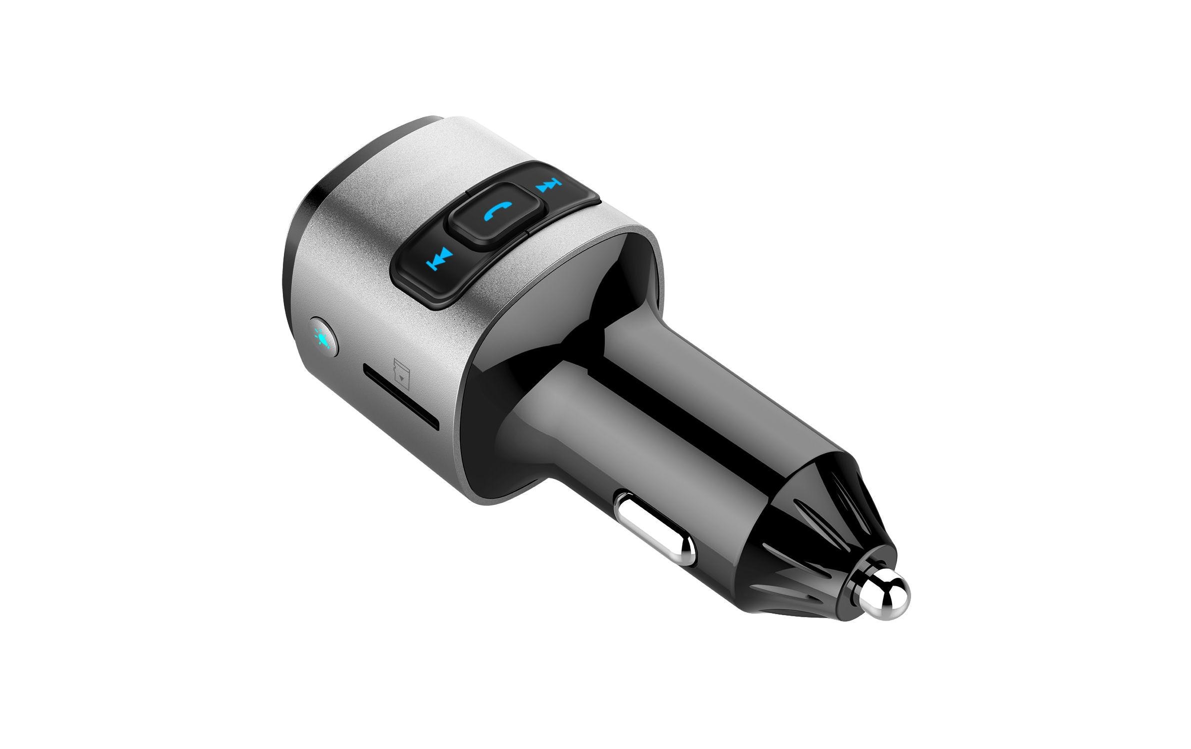 onit FM-Transmitter mit USB-Ladegerät