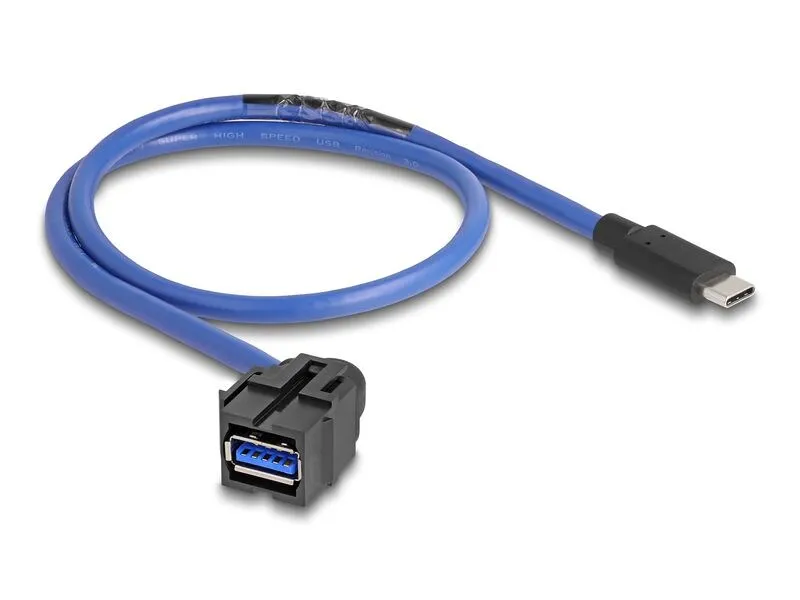 Delock Keystone-Modul USB 5 Gbps A zu USB Type-C