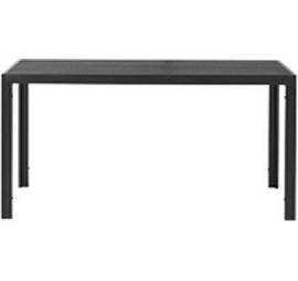 Schou Tisch Noah 150 x 90cm – Schwarz
