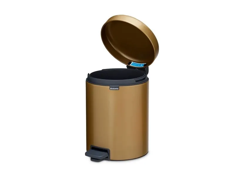 Brabantia Kosmetikeimer NewIcon 5 l, Warm Brass Brabantia Kosmetikeimer NewIcon 5 l, Warm Brass