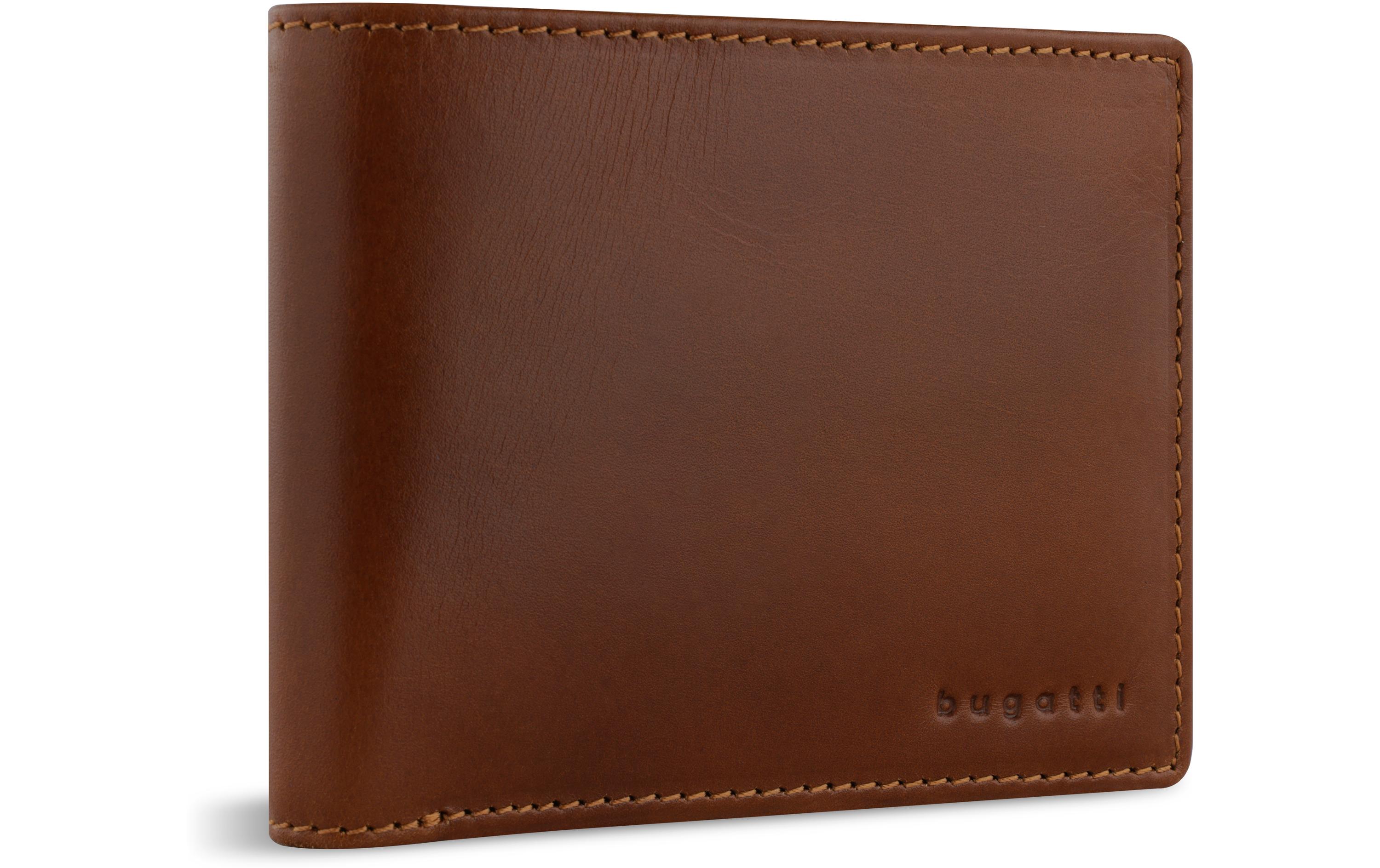 Bugatti Portemonnaie Remo - Scheintasche Cognac