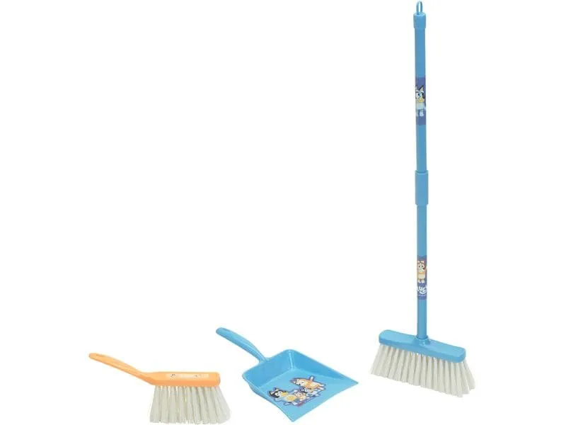 Klein-Toys Bluey – Kehrgarnitur, 3-teilig
