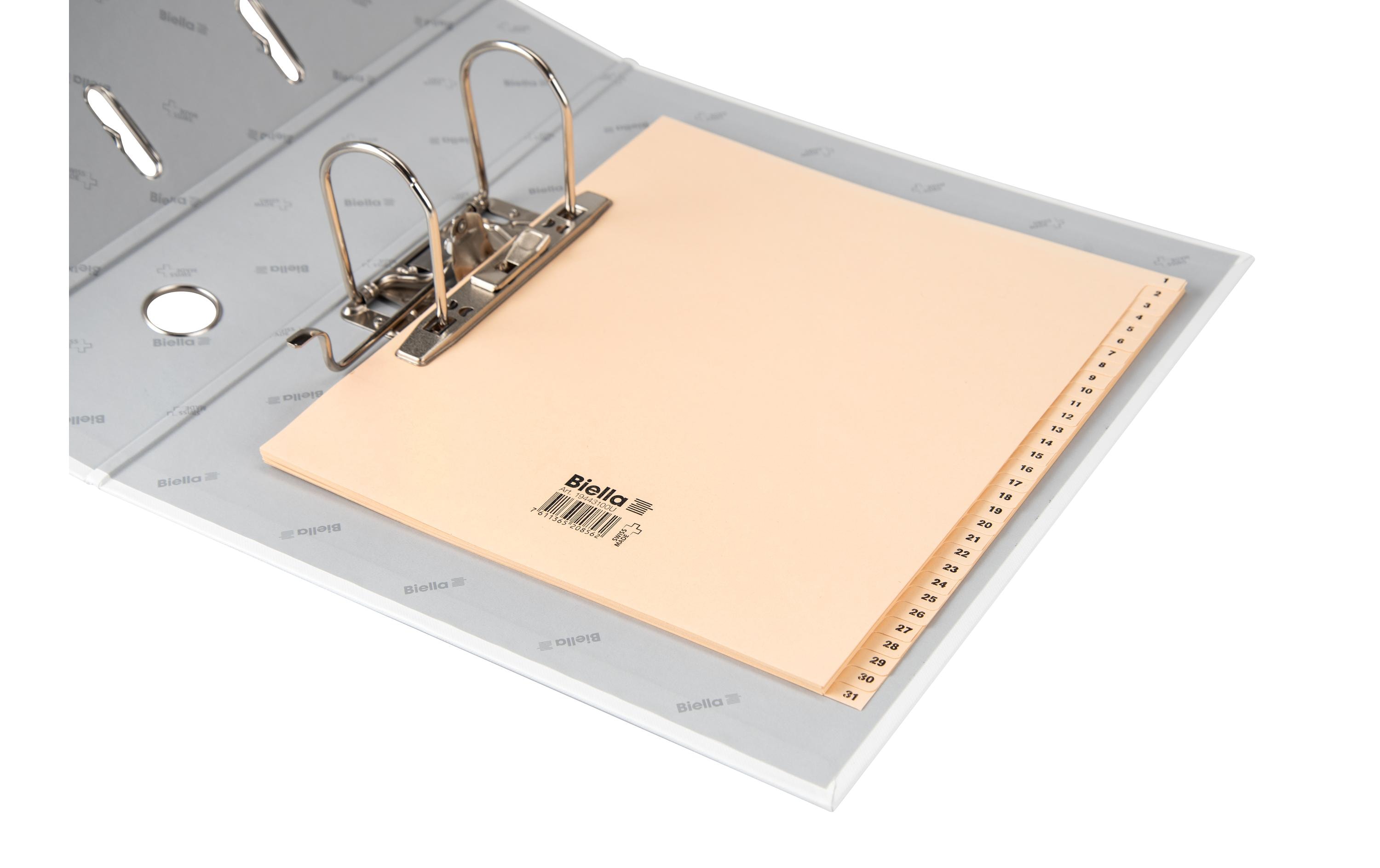 Biella Register A4, 1-31