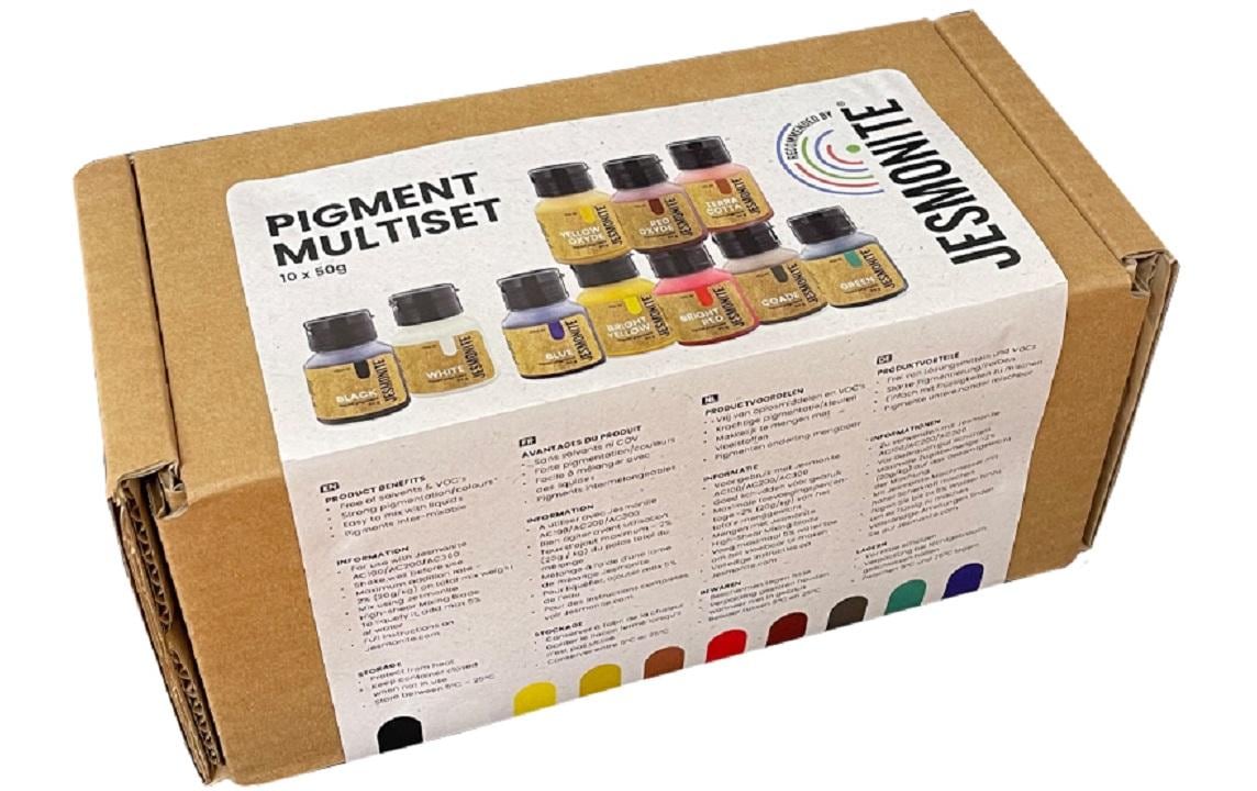 Jesmonite Farbpigmente Set 10 Stück x 50 g