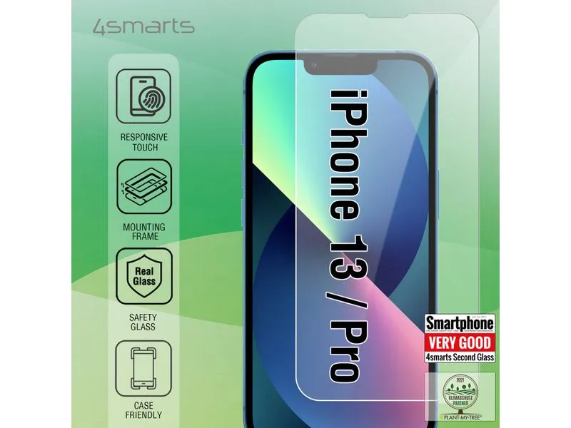 4smarts Second Glass X-Pro iPhone 16e Clear