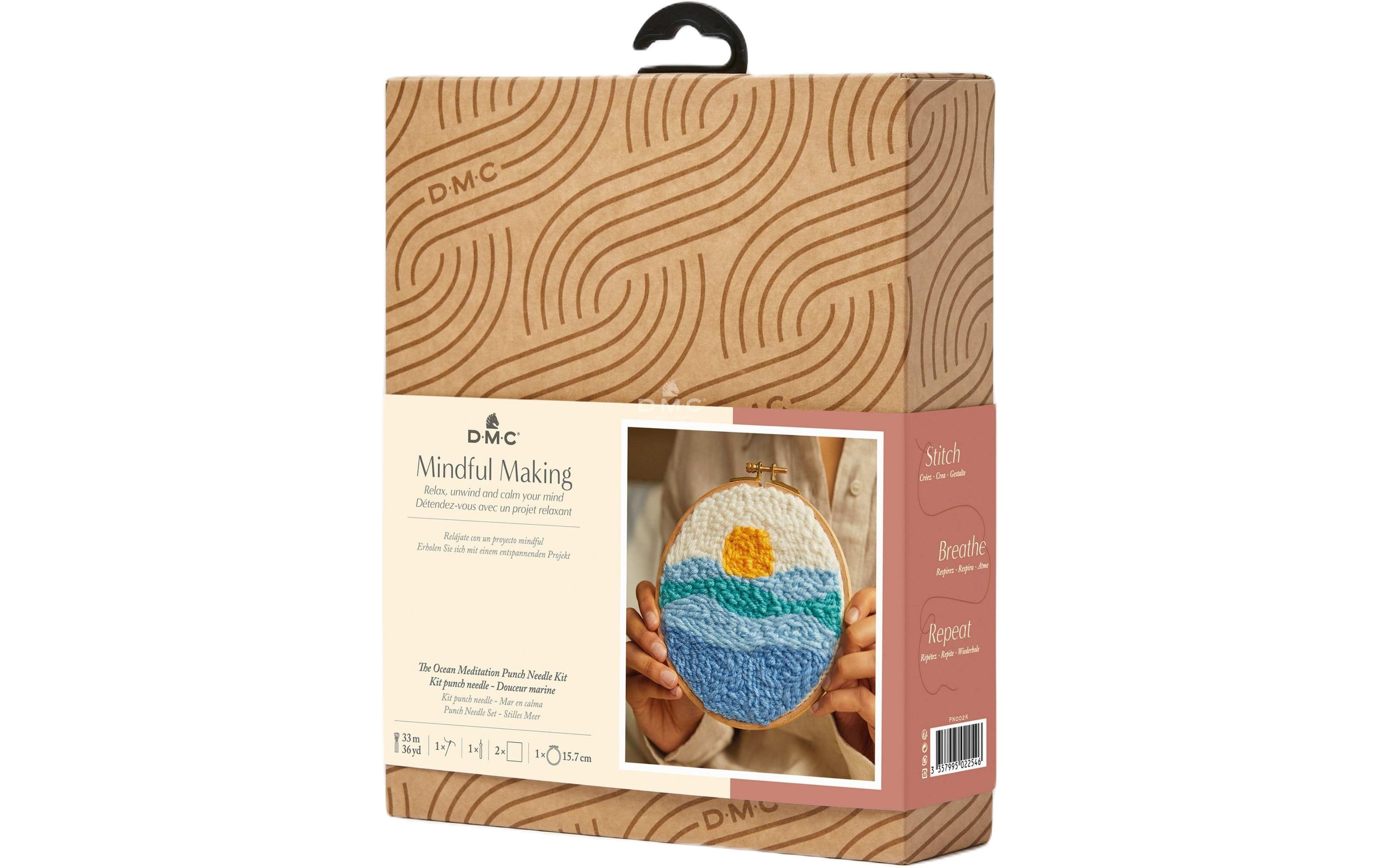 DMC Stickset Mindful Making das Meer, Ø 15.7 cm DMC Stickset Mindful Making das Meer, Ø 15.7 cm