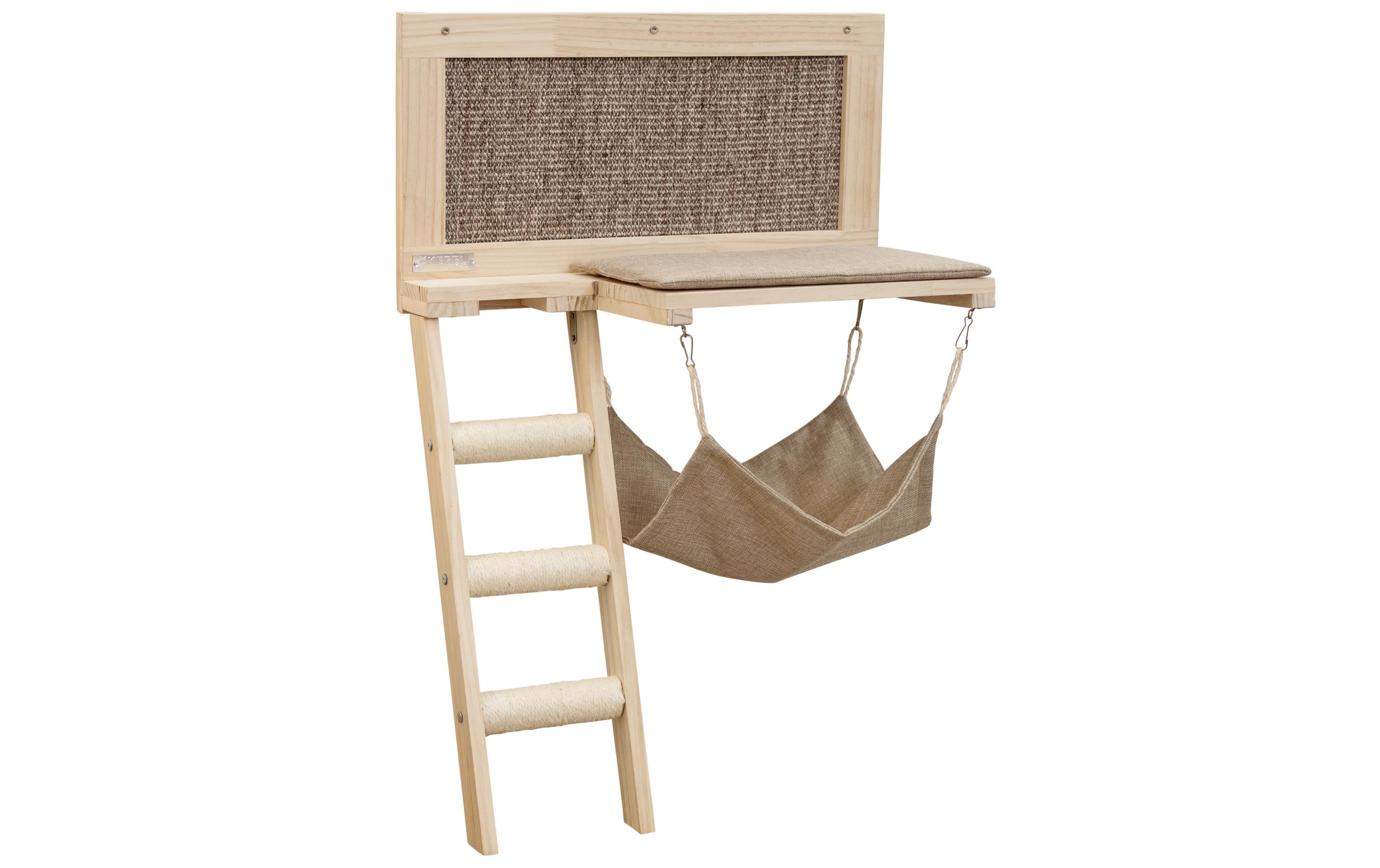 Kerbl Liegebrett Timber 58 x 32 x 89 cm