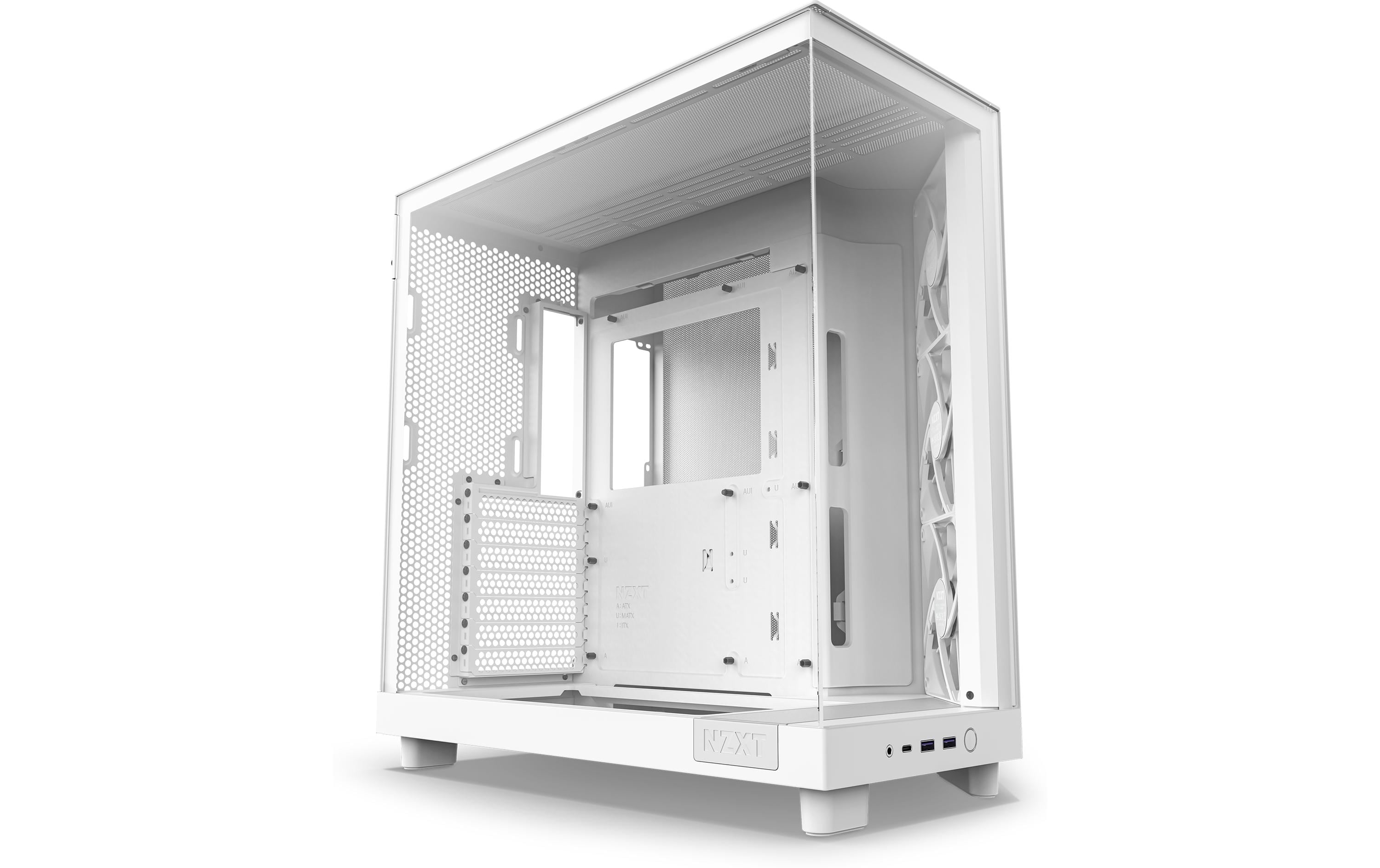 NZXT PC-Gehäuse H6 Flow Weiss NZXT PC-Gehäuse H6 Flow Weiss