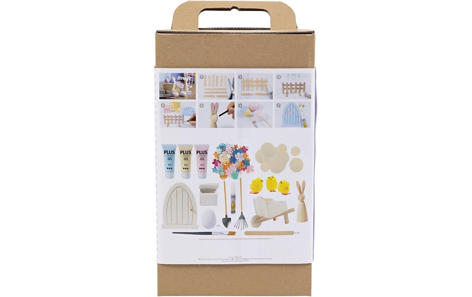 Creativ Company Bastelset Hasentür Pastellfarben