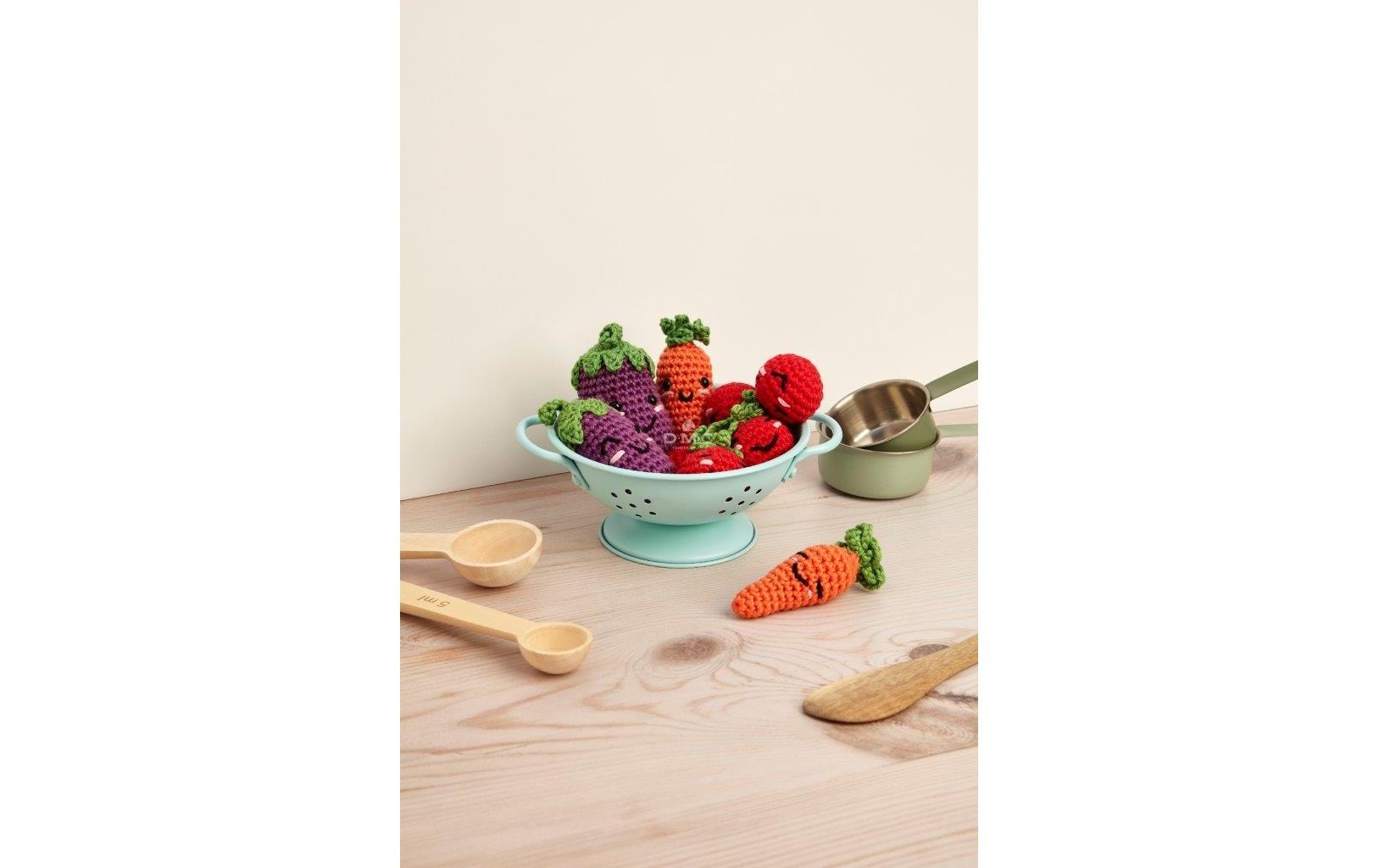 DMC Häkelset Amigurumi Veggie pals