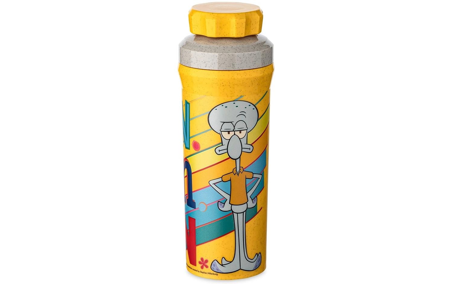 Koziol Trinkflasche OLLI SQUIDWARD 500 ml, honey yellow