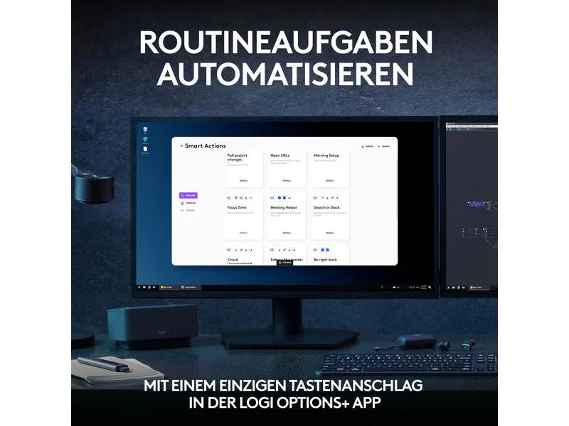 Logitech Tastatur-Maus-Set MX Keys S Combo