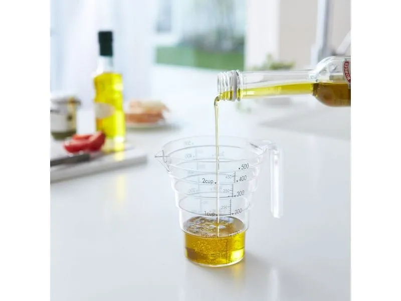 Yamazaki Messbecher 5 dl, Transparent