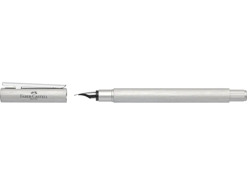 Faber-Castell Neo Slim Aluminium silver glint M Faber-Castell Neo Slim Aluminium silver glint M