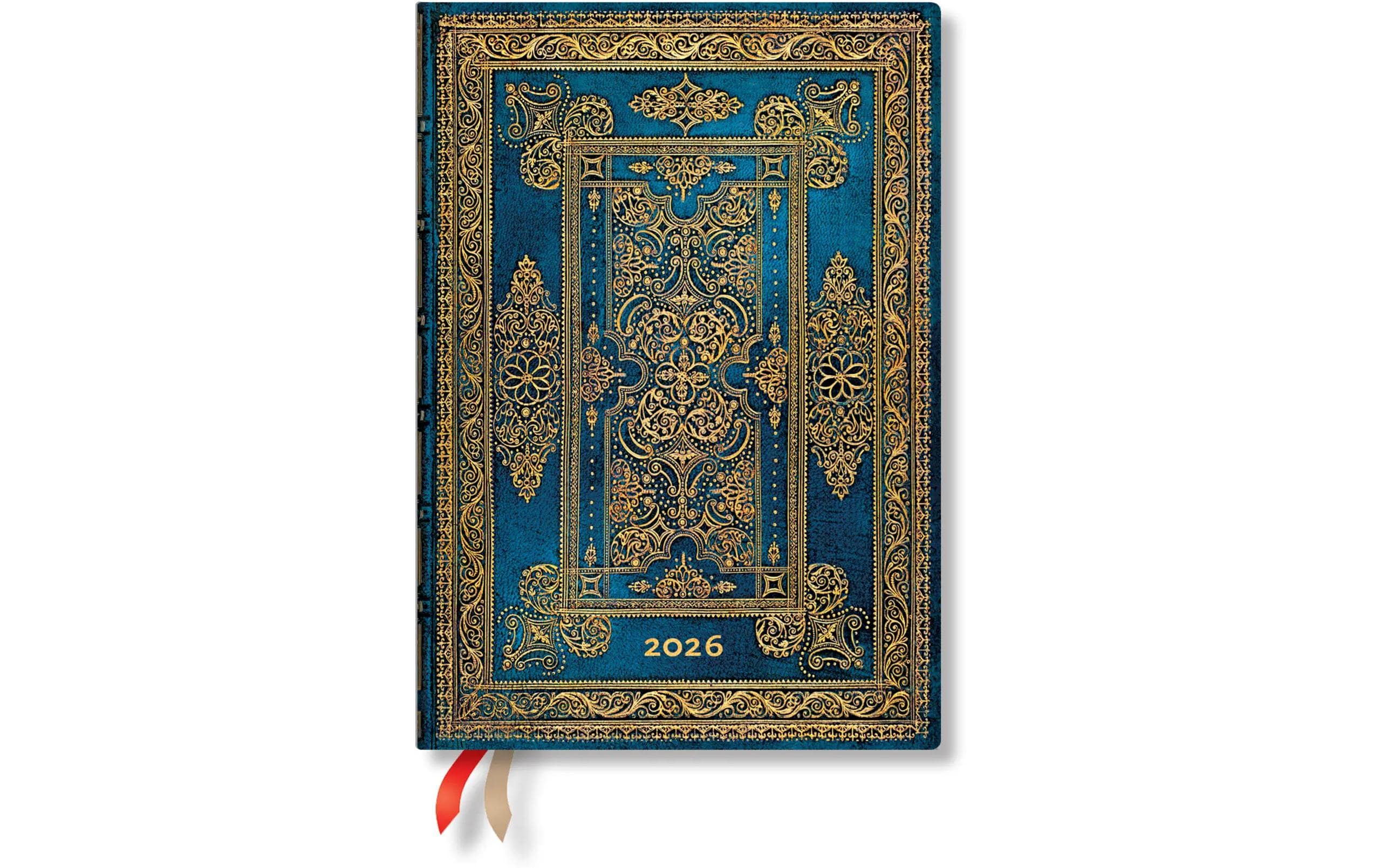 Paperblanks Tagesagenda Midi Blue Luxe 1 Seite pro Tag Paperblanks Tagesagenda Midi Blue Luxe 1 Seite pro Tag