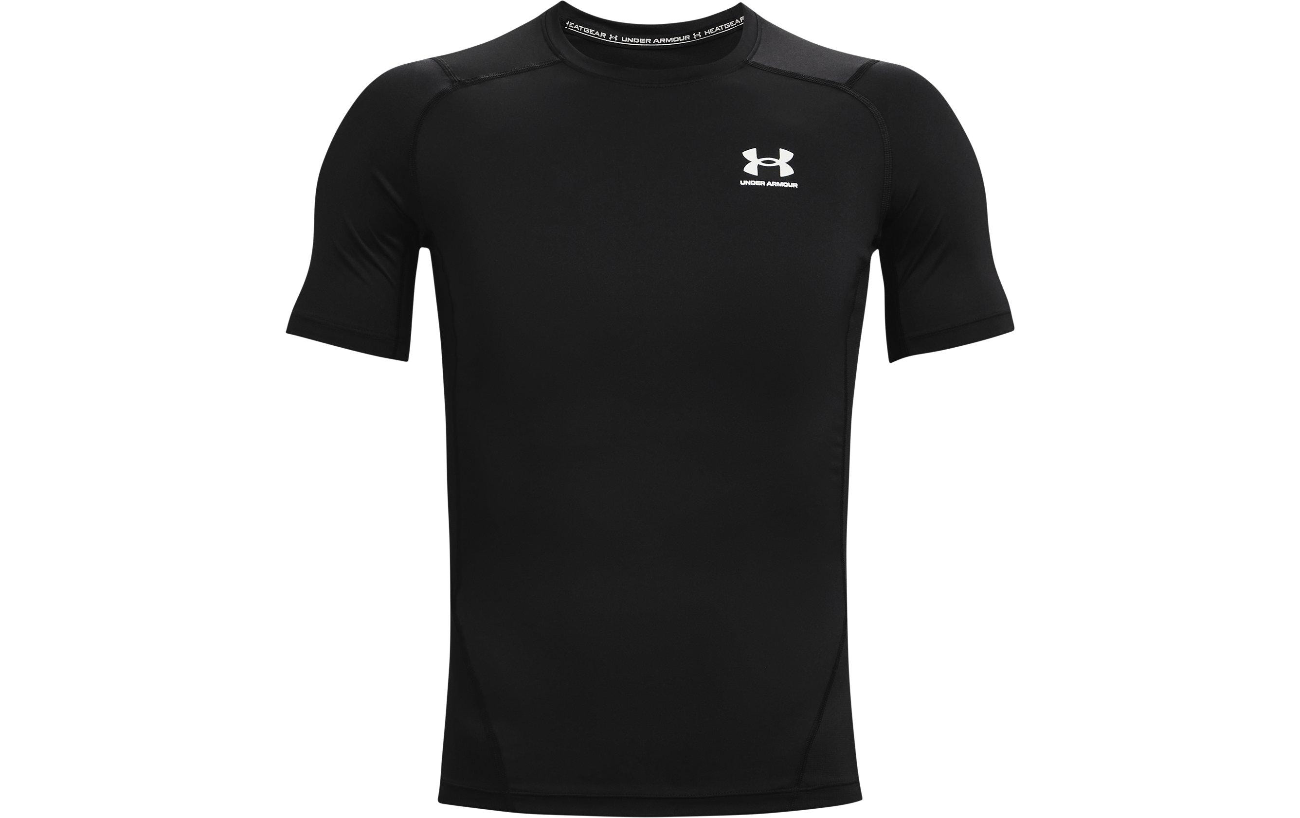 UNDER ARMOUR Kurzarmshirt HeatGear Short Sleeve Schwarz, M