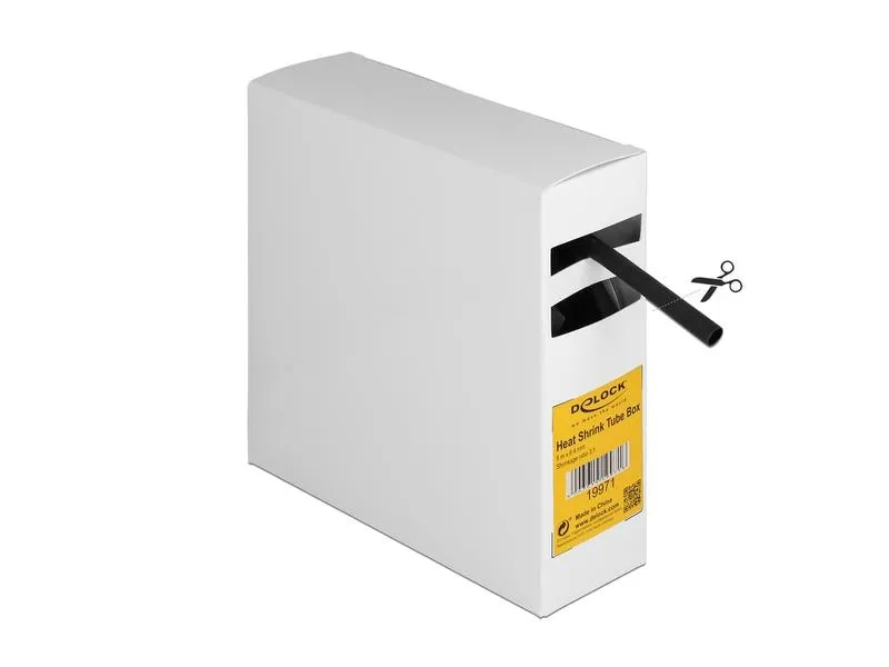 Delock Schrumpfschlauch Box mit Innenkleber, 5 m x 6.4 mm Delock Schrumpfschlauch Box mit Innenkleber, 5 m x 6.4 mm