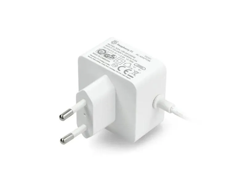 Raspberry Pi Netzteil 5.1 V 2.5 A, micro USB, zu Pi Zero 1 / 2, Pi 3B+ Raspberry Pi Netzteil 5.1 V 2.5 A, micro USB, zu Pi Zero 1 / 2, Pi 3B+