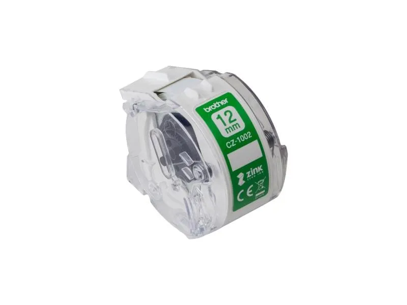 Brother Etikettenrolle CZ1002 ZINK 12 mm x 5 m Brother Etikettenrolle CZ1002 ZINK 12 mm x 5 m