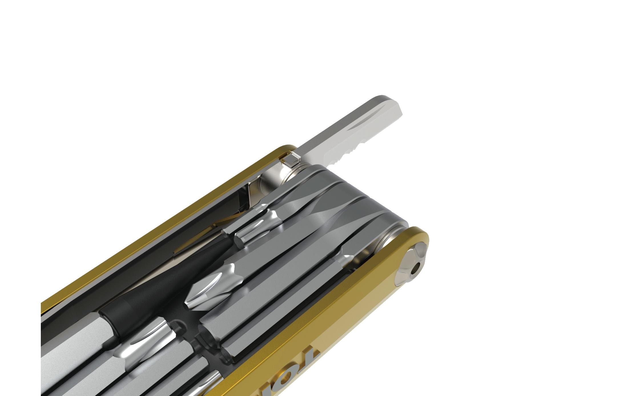 Topeak Tubi 18 Minitool mit Tubeless-Reparatur-Kit