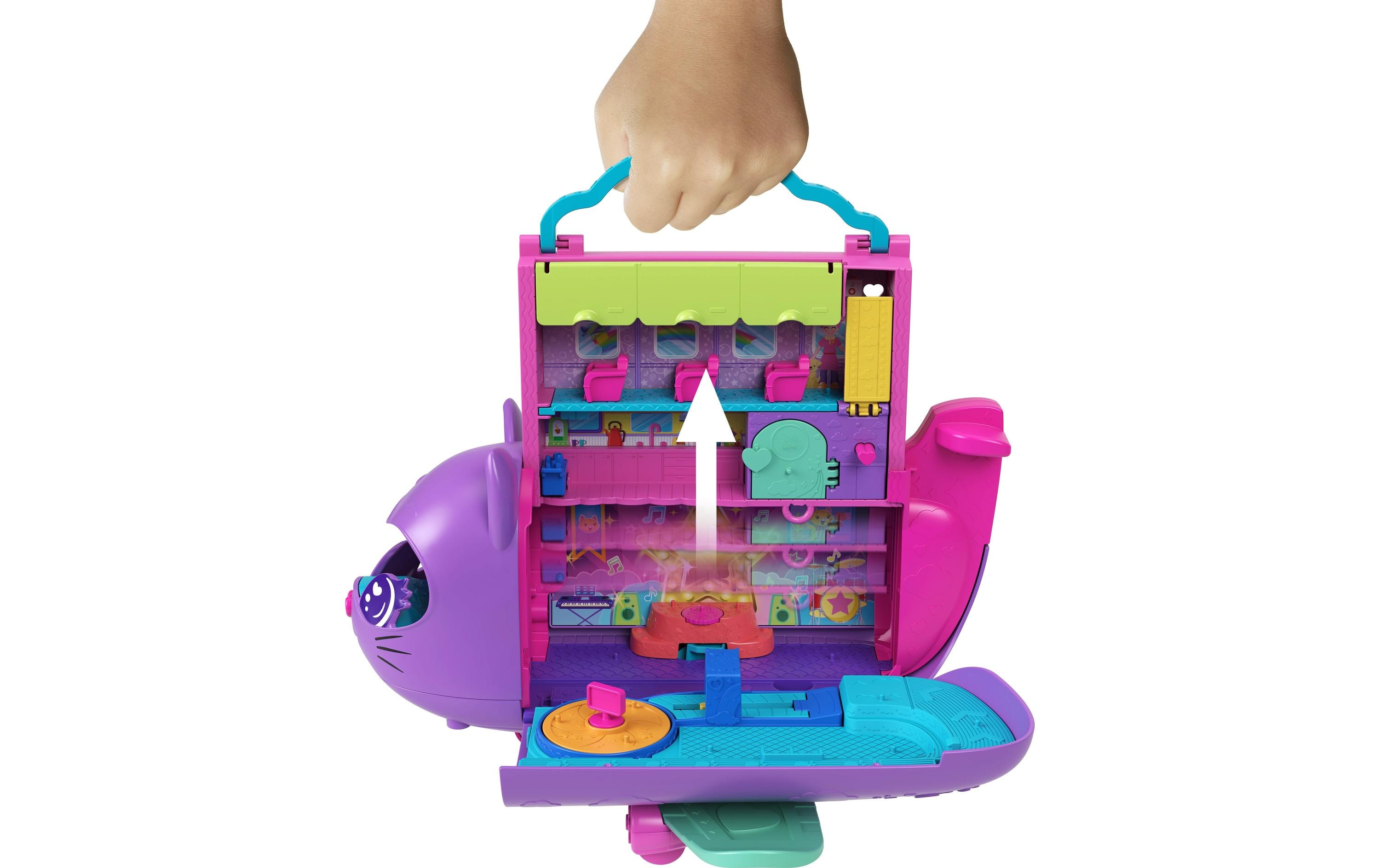 Polly Pocket Spielset Kitty Plane