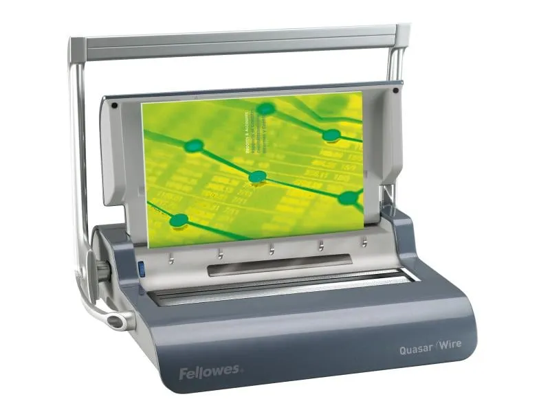 Fellowes Drahtbindegerät Quasar Wire 130 Seiten