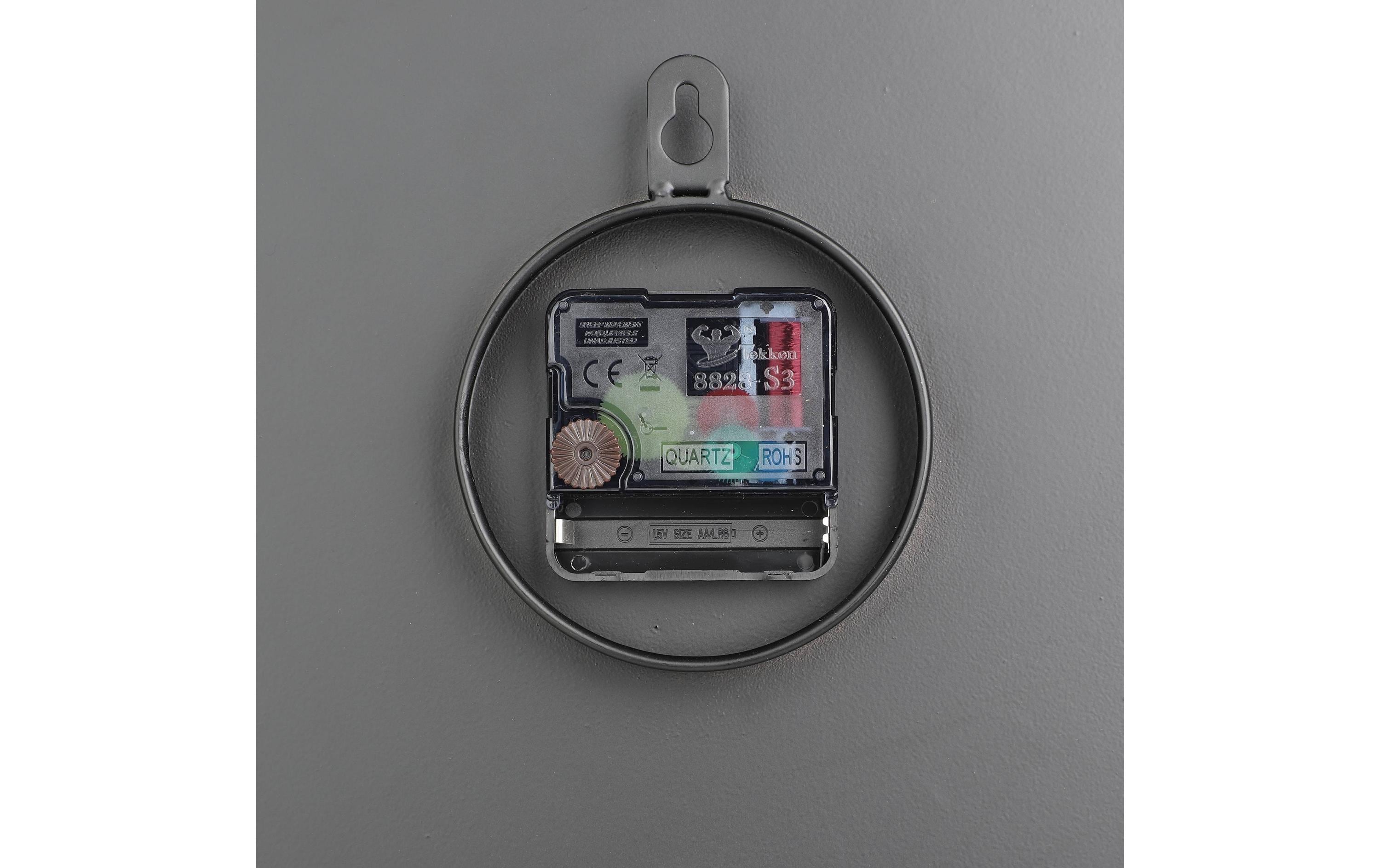 EGLO Wanduhr Takahagi Gold/Schwarz