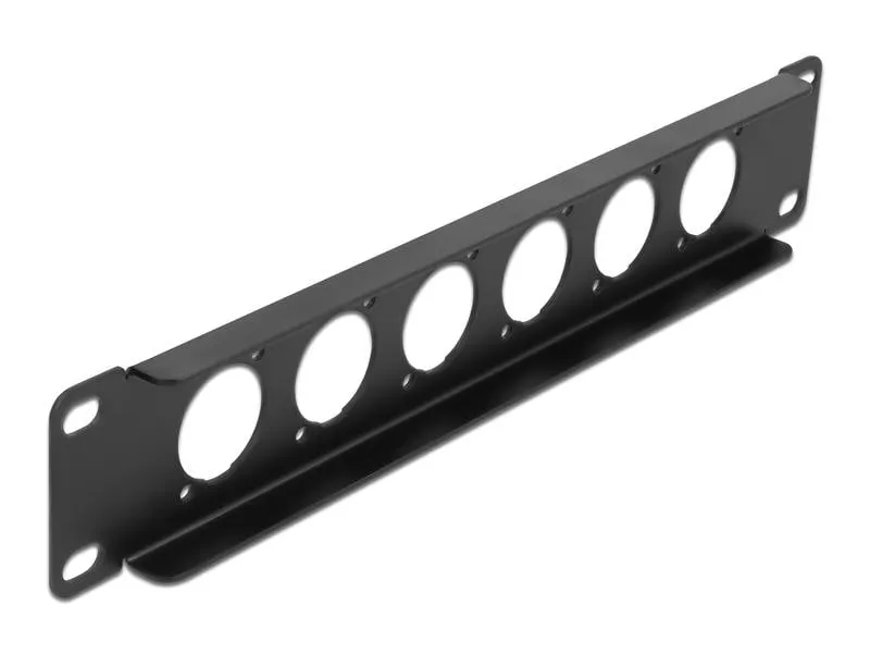 Delock Patchpanel D-Typ 6 Port, 10 Rack