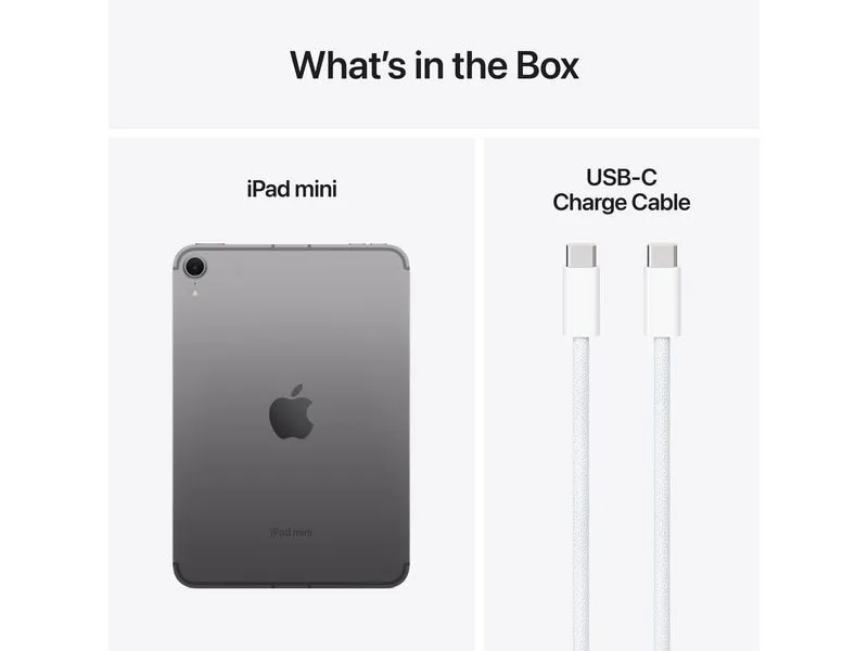 Apple iPad mini 2024 Cellular 256 GB Space Gray Apple iPad mini 2024 Cellular 256 GB Space Gray