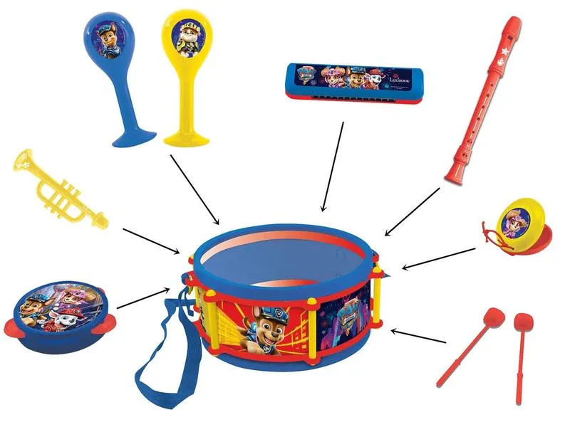 Lexibook Musikinstrument Paw Patrol 7-teiliges Musikset