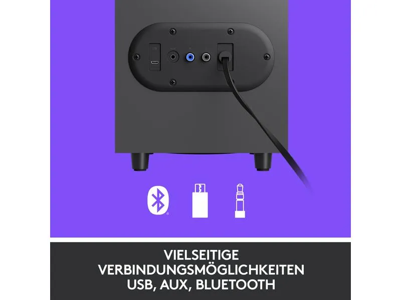 Logitech PC-Lautsprecher Z407 Logitech PC-Lautsprecher Z407