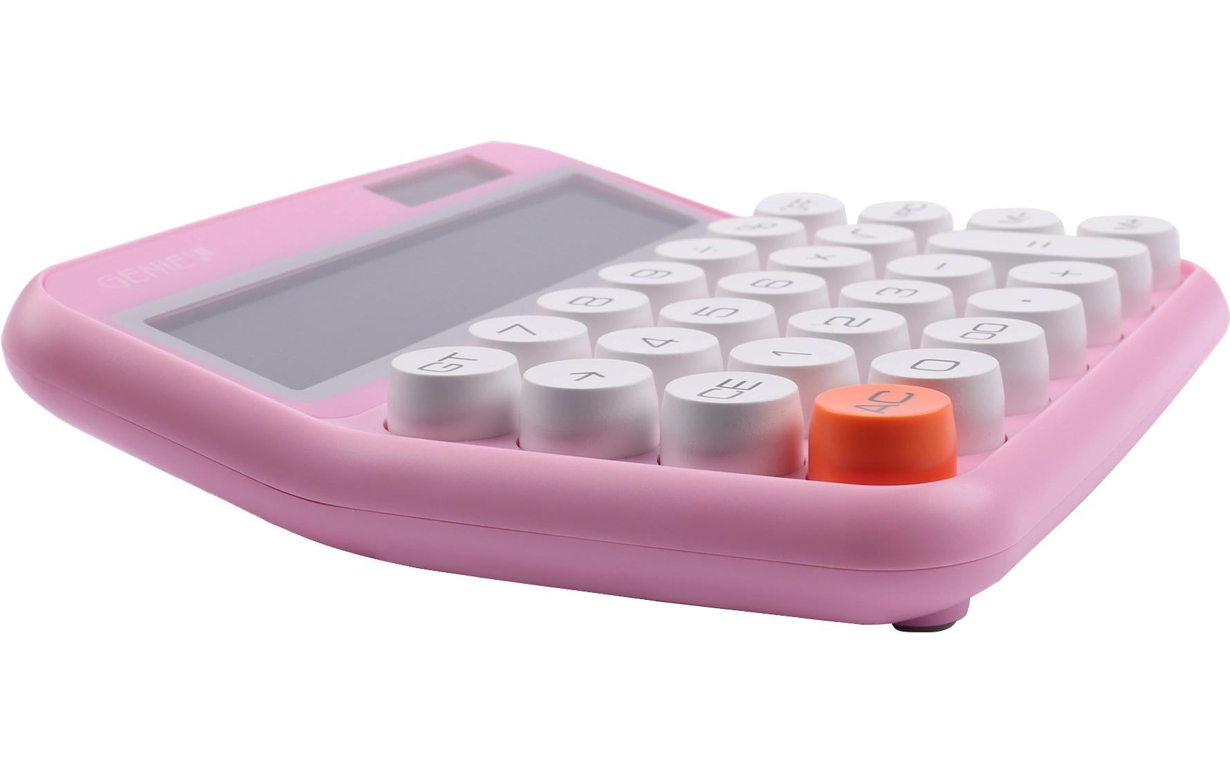 Genie Taschenrechner 612P Pink