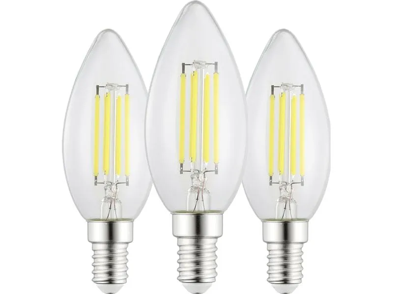 EGLO Leuchten Lampe 2.2W E14 Kerze 3er Pack Warmweiss (WW) EGLO Leuchten Lampe 2.2W E14 Kerze 3er Pack Warmweiss (WW)