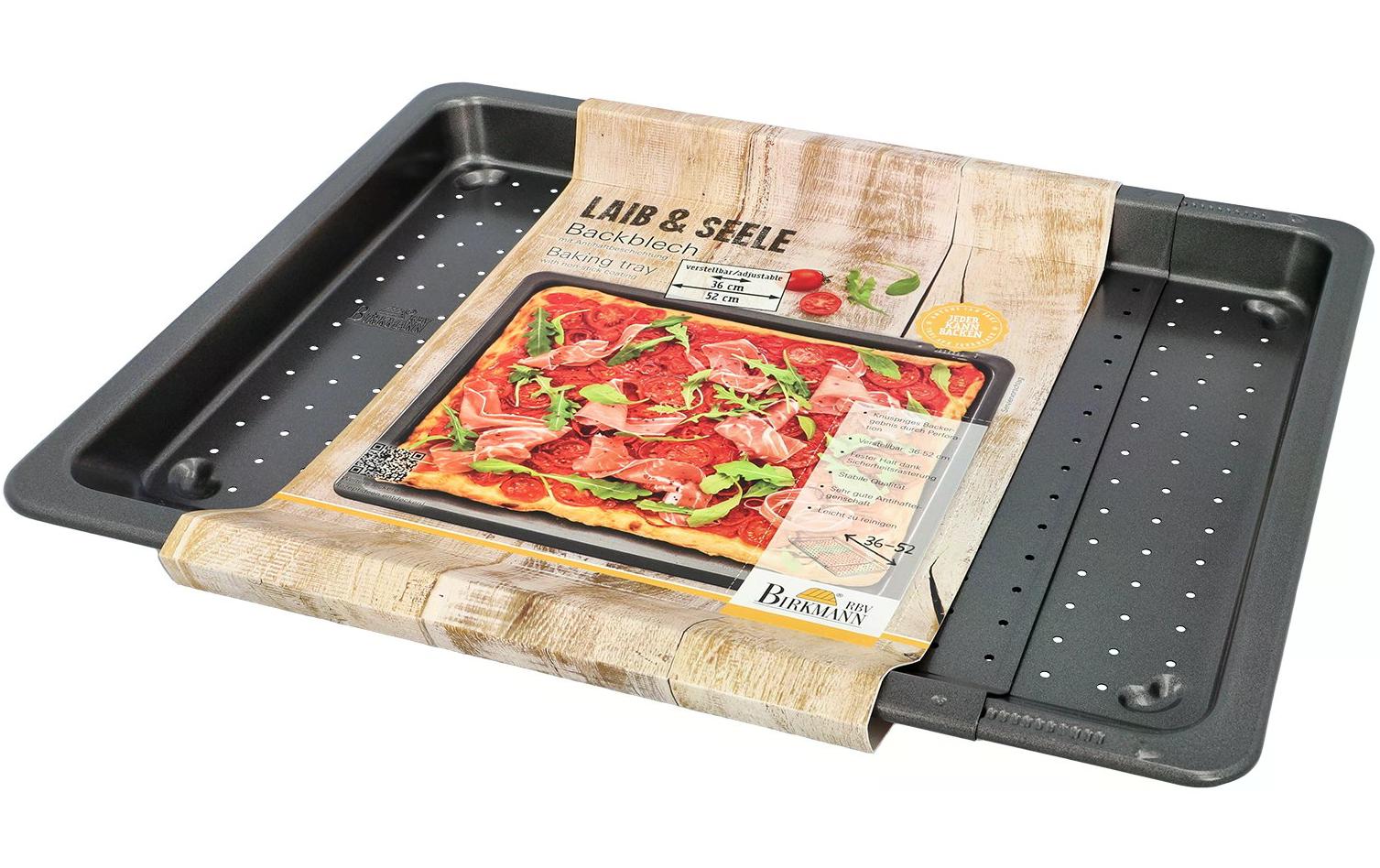 RBV Birkmann Backblech Laib und Seele Verstellbar, 36 - 52 x 33 cm