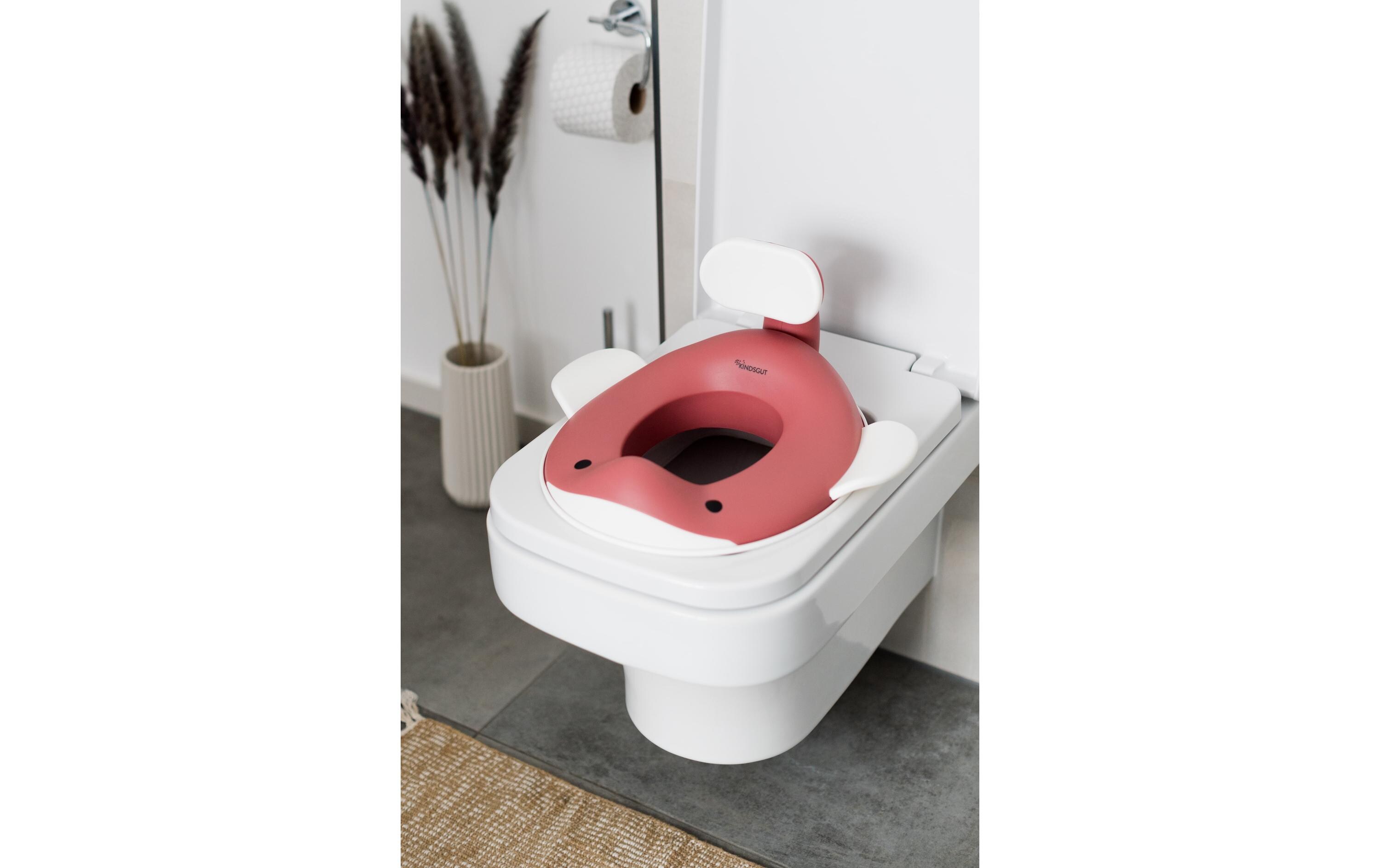 Kindsgut Toilettensitz Wal Altrosa