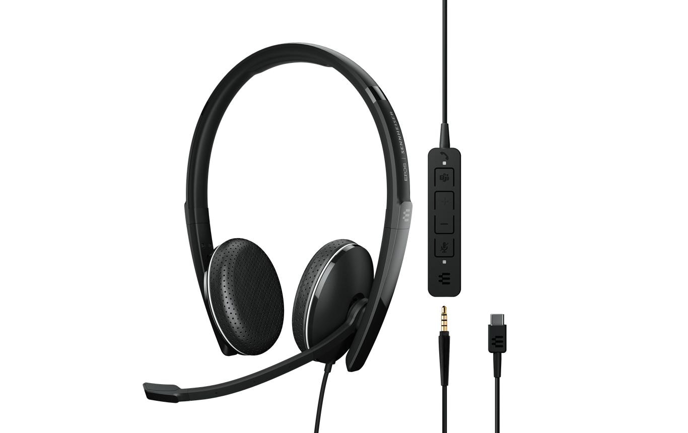 EPOS Headset ADAPT 165T Duo USB-C, Klinke EPOS Headset ADAPT 165T Duo USB-C, Klinke