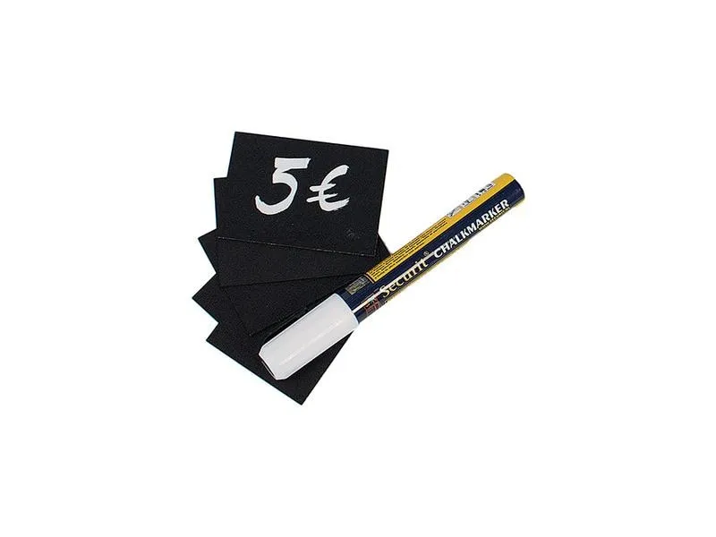Securit Minikreidetafel A8 Set 29-teilig Securit Minikreidetafel A8 Set 29-teilig