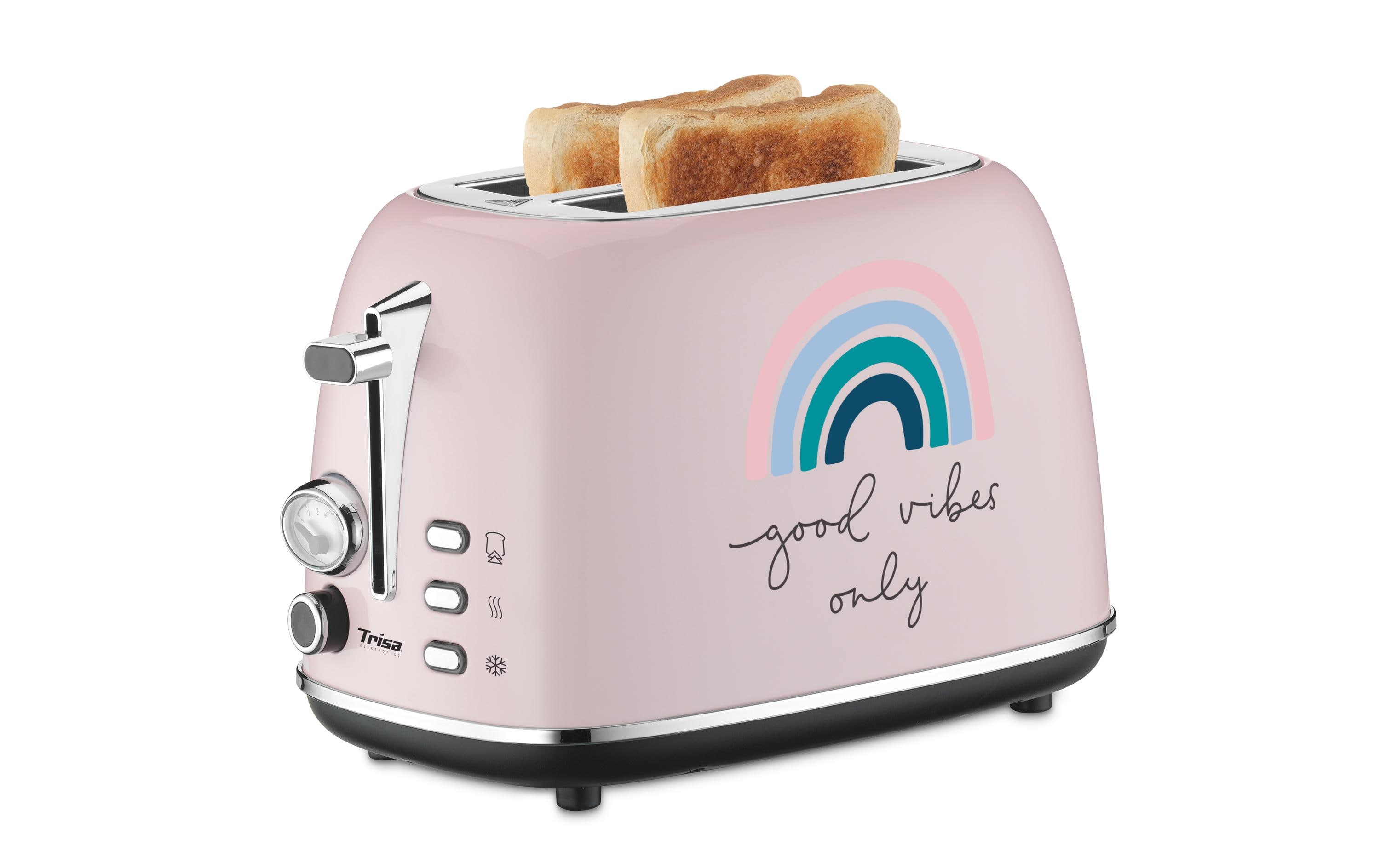 Trisa Toaster Good Vibes Rosa