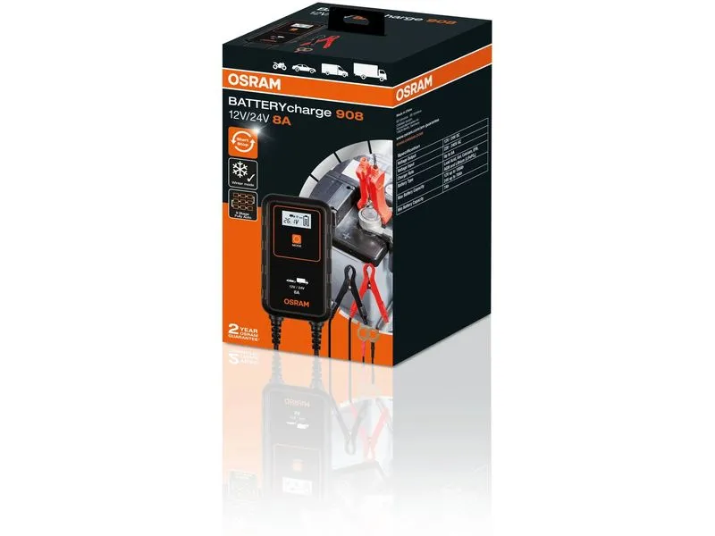 OSRAM Batterieladegerät BATTERYcharge 908 OSRAM Batterieladegerät BATTERYcharge 908