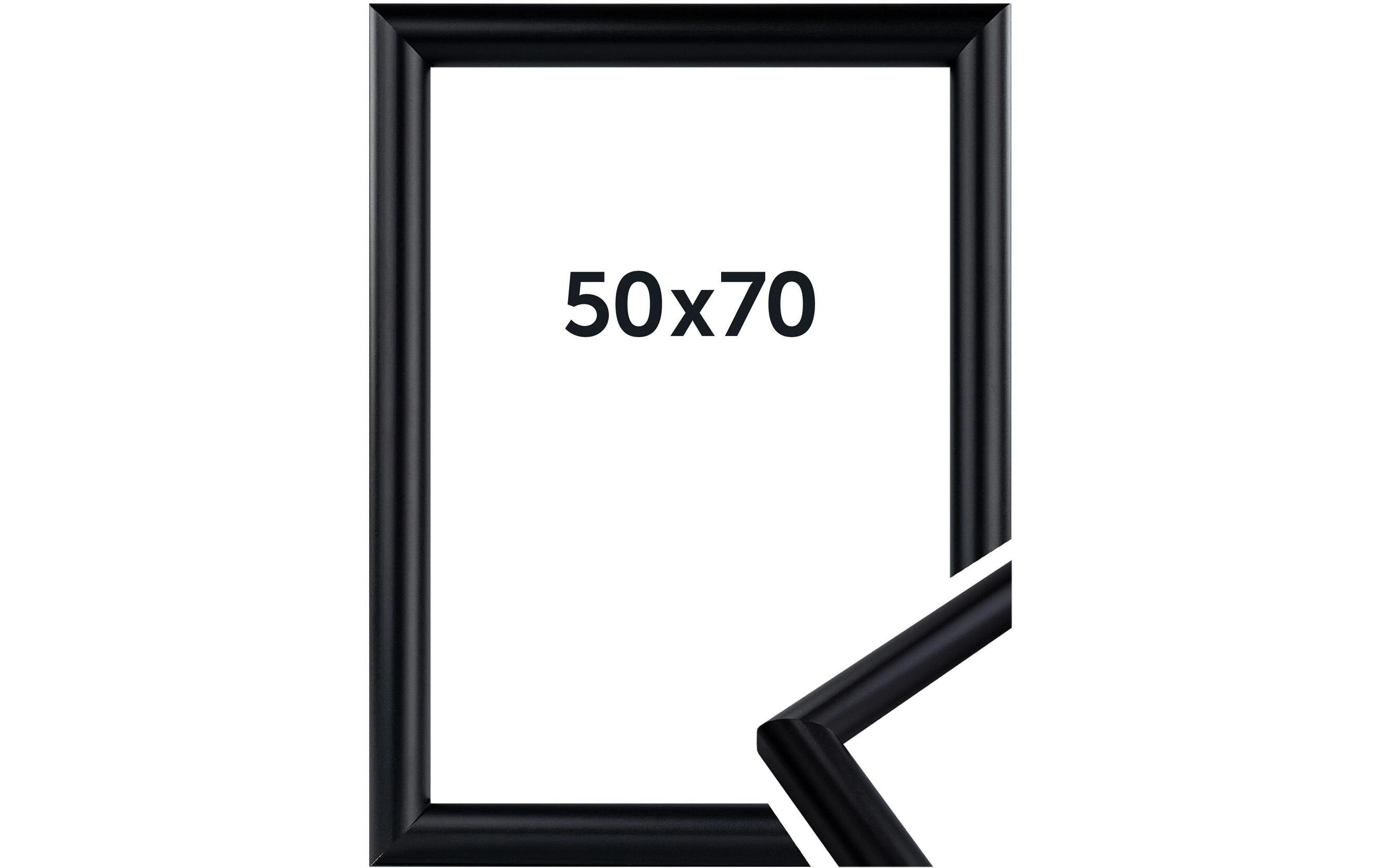 Dörr Bilderrahmen Aqua, Schwarz, 50 x 70 cm