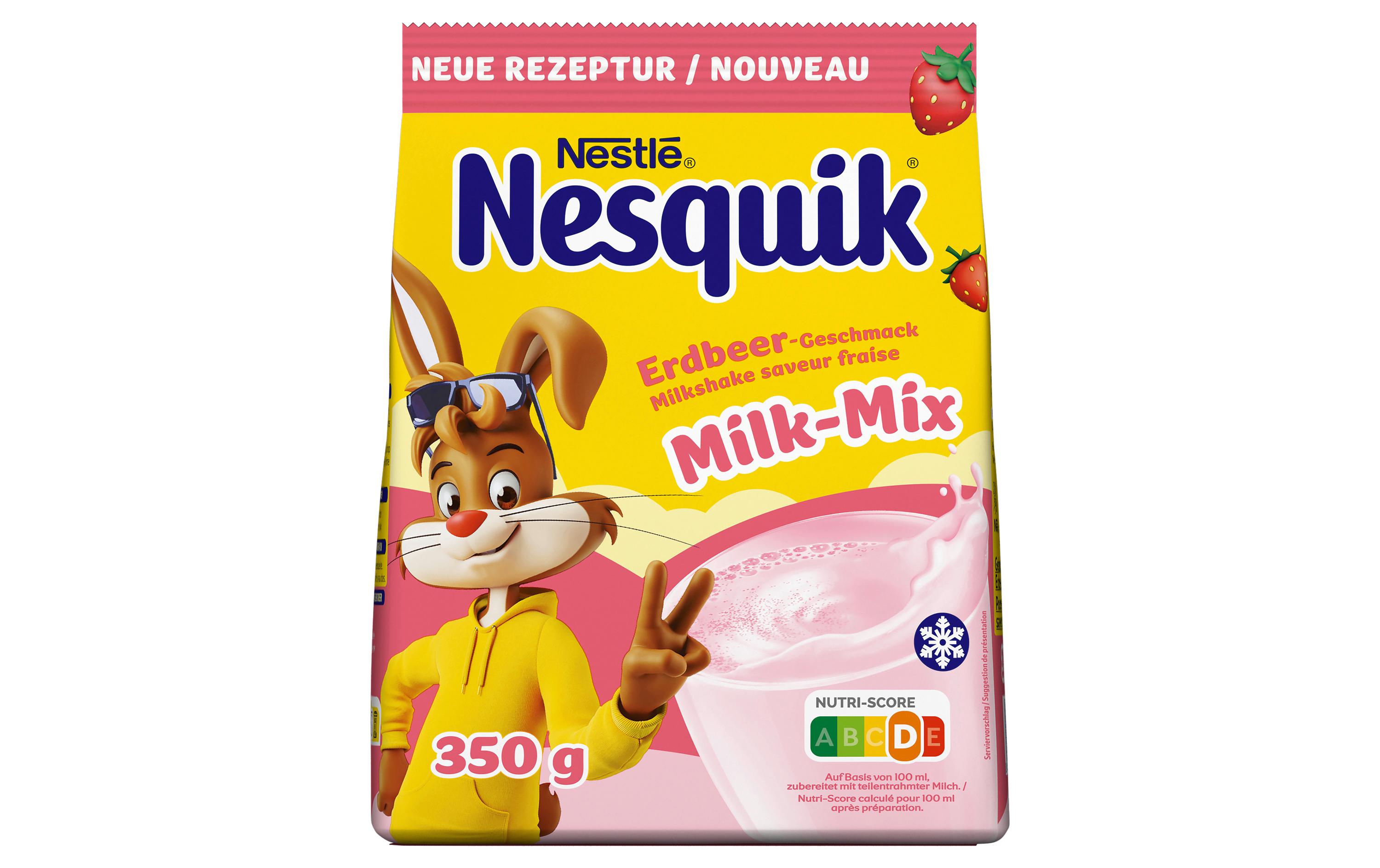 Nesquik Getränk Getränke Getränkepulver mit Erdbeer-Geschmack 350 g Nesquik Getränk Getränke Getränkepulver mit Erdbeer-Geschmack 350 g