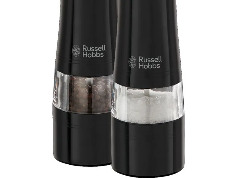 Russell Hobbs Salz- und Pfeffermühle 2 Stück, 23.3 cm, Schwarz Russell Hobbs Salz- und Pfeffermühle 2 Stück, 23.3 cm, Schwarz
