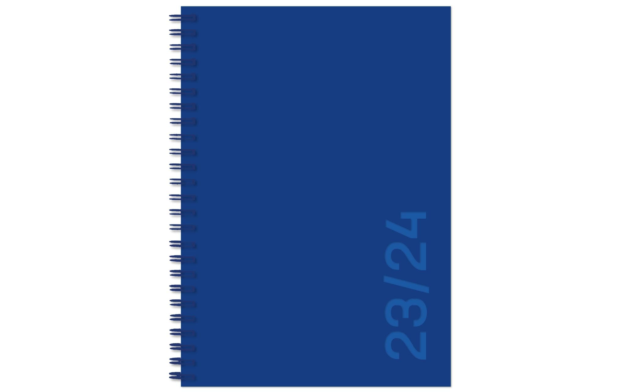 Simplex Schulagenda Colors weekly A5 , 2023-2024, Blau