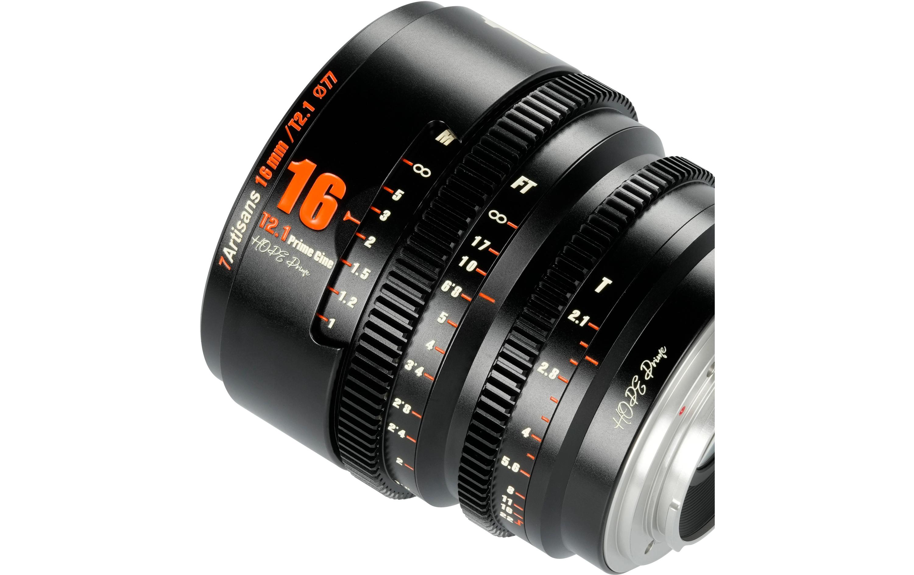 7Artisans Festbrennweite 16mm T/2.1 – Canon RF