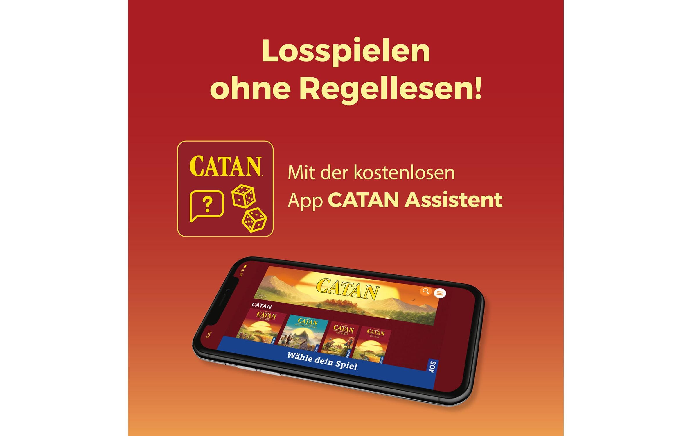 Kosmos Familienspiel CATAN Das Spiel